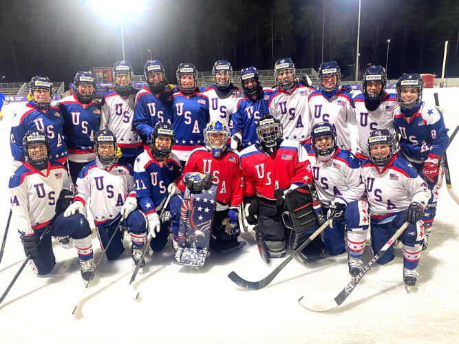 Makaila Anderson brings ND to international stage